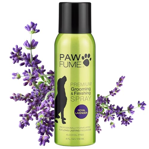 PAWFUME Dog Detangler Grooming Spray (4 Fl Oz (Pack of 1))