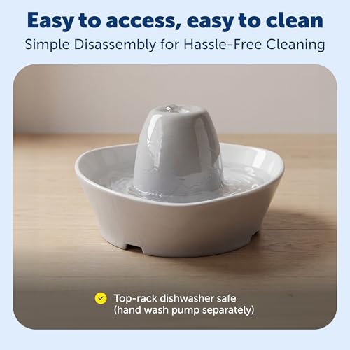 Creekside Ceramic Pet Fountain (Fountain + 4 Carbon Filters)