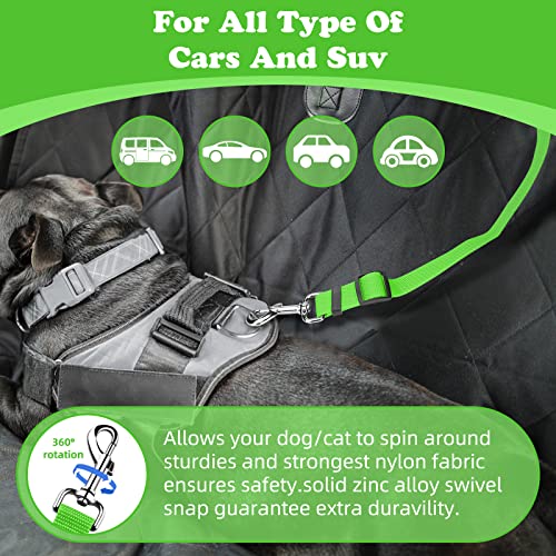 Dog Seat Belt for Car (Green)