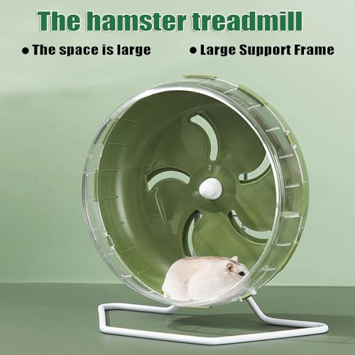 Hamster Wheel (green / 8.5in)