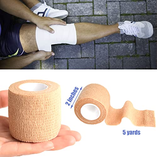 2 Inches Self Adhesive Bandage Wrap (2 Inch / Skin Color)