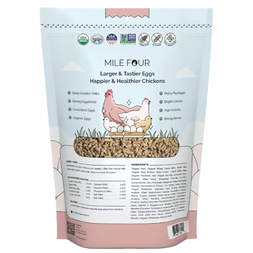 Organic Chicken Feed (Pellet / 2 Pound (Pack of 1))