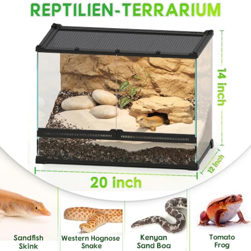 20"x12"x14" Reptile Terrarium