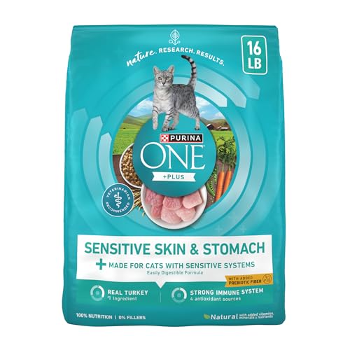 Sensitive Skin and Stomach Dry Cat Food 16 lb Bag (16 Pound (Pack of 1))