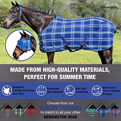Horse Fly Mask (181 - Kentucky Blue)