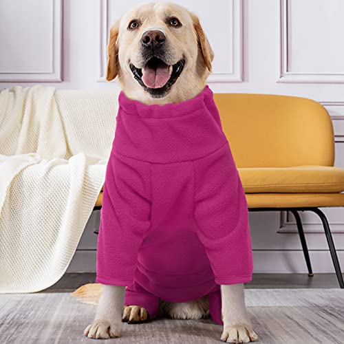Fleece Dog Coat (2XS / Pink)