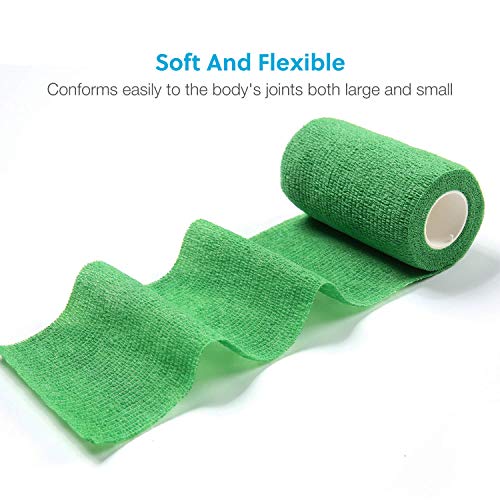 Pet Wrap Self (4 Inch (Pack of 3) / Solid Color B)