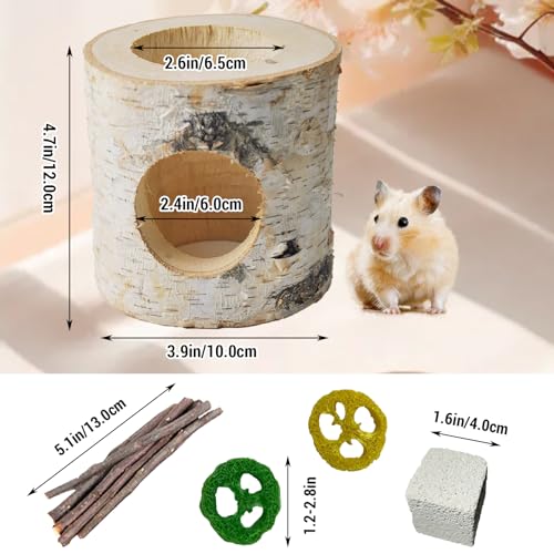 Wooden Hamster Tunnels