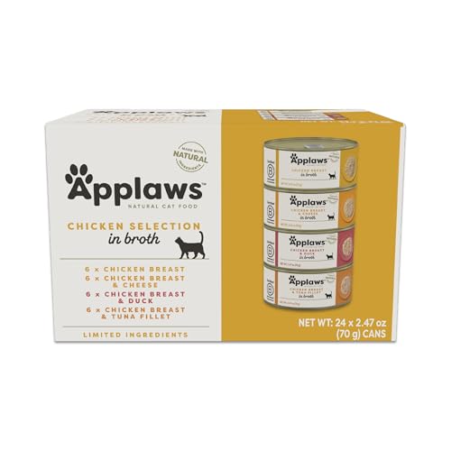 Chicken Variety in Broth Wet Cat Food 24 (2.47 Ounce (Pack of 24))