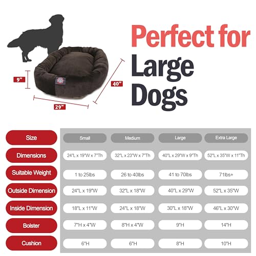 Micro Velvet Dog Bed (Storm)