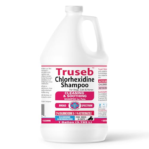 Truseb Topical Ketoconazole and Chlorhexidine Shampoo for Dogs