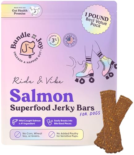 Salmon Jerky Training Treats (16 Ounce (Pack of 1))