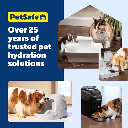 Creekside Ceramic Pet Fountain (Fountain + 12 Carbon Filters + 2 Foam Filters)