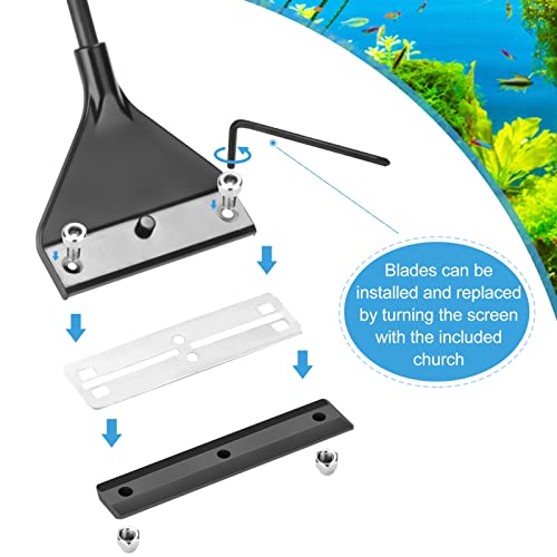 Algae Scraper for Glass Aquarium (25.6 Inch)