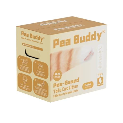 Pea Based Tofu Cat Litter (4 Bags)