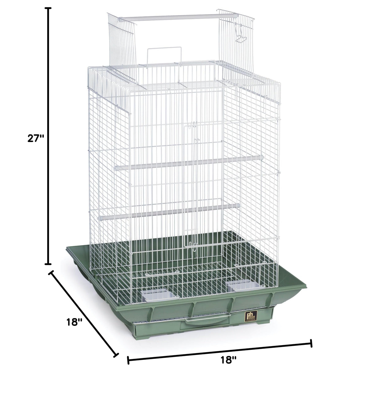 Playtop Cage Green & White (Green)