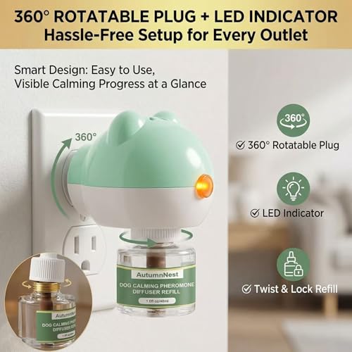 Dog Calming Diffuser Plug (Bear Diffuser (with Light))