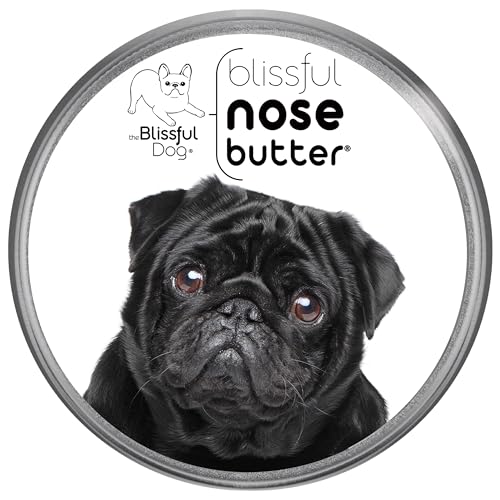 Black Pug Unscented Nose Butter (Pug - Black / 2 Ounce)