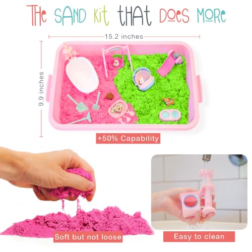 Pet Sensory Bin (Pet Sand Kit)