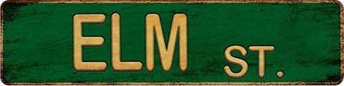 Vintage Metal Tin Street Sign (sign1)