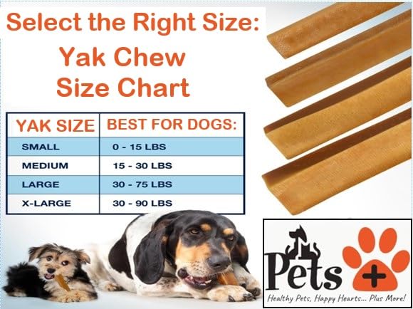 Pets Plus Himalayan Yak Chews for Dogs (1 Ounce (Pack of 1))
