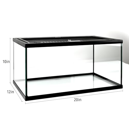 Reptile Glass Tank 20"*12"*10" Pre (20*12*10inch)