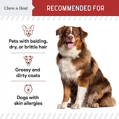 Omega 3 Fish Oil for Dogs (360 Chews)