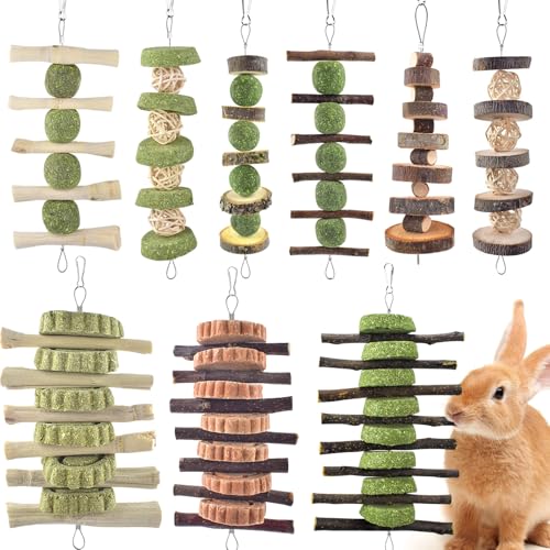 Bunny Chew Toys (9 Pcs)