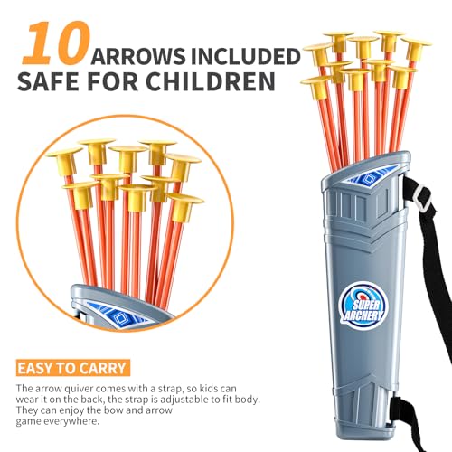 Kids Bow and Arrow Set (Set - Blue)