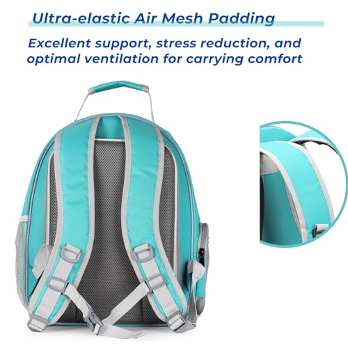 Expandable Bubble Cat Carrier Backpack (Dual Expandable-Green)