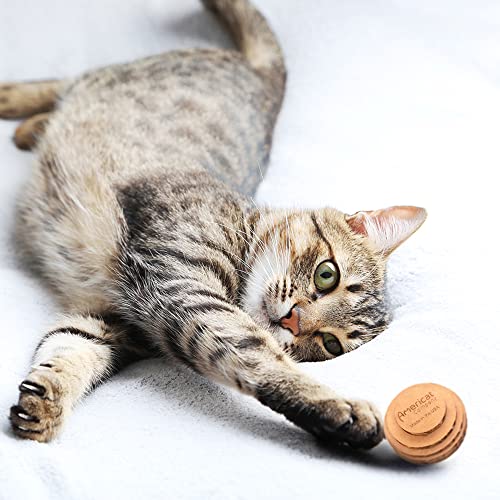 Cat Ball Toys by Americat (Round Ball Pack)