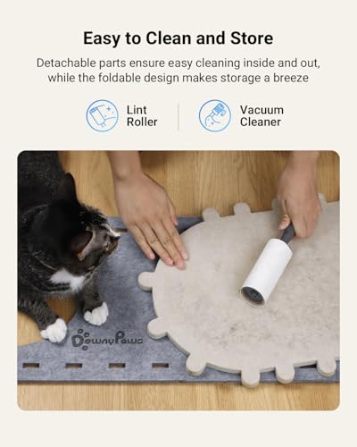 Cat House for Indoor Cats (Light Gray / Single)