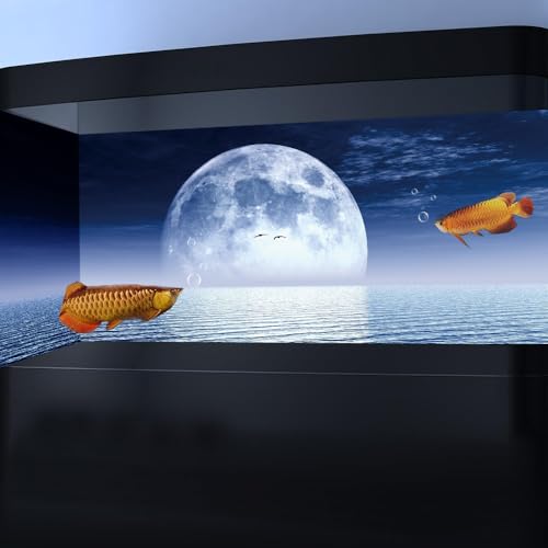Moon Aquarium Background (30X12in/75X30cm / Star05)