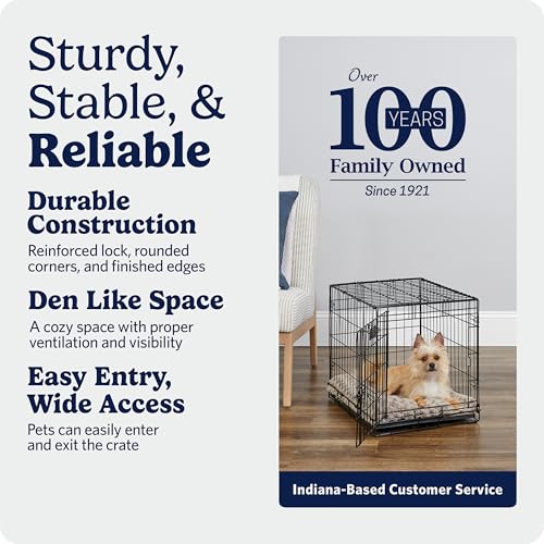 Midwest 24 Inch Single Door iCrate (Black - Single Door)