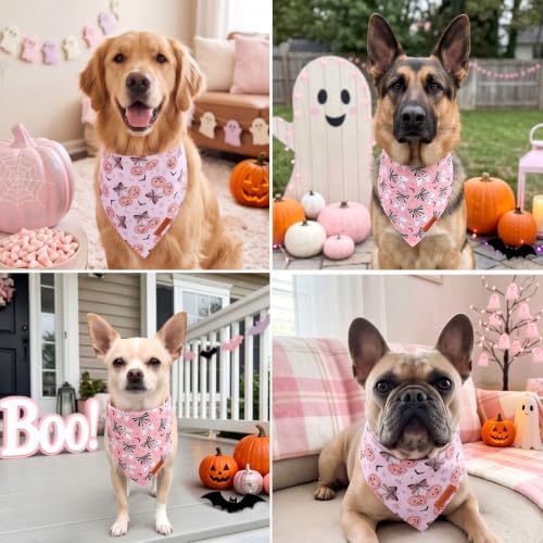 Halloween Dog Bandanas Girl (Small / Halloween-3)