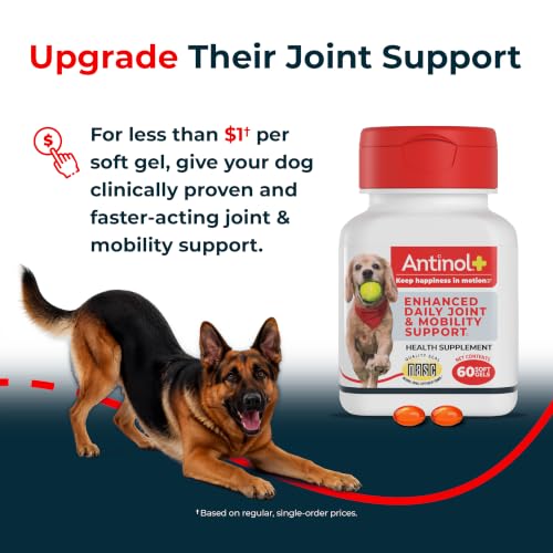 Plus Mobility Hip & Joint Supplement for Dogs (60 Count)