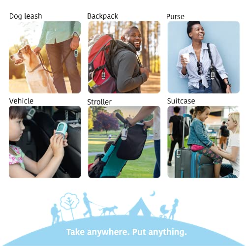 Dog Poop Bag Dispenser (1-Pack -Columbia Blue)