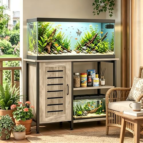 40 50 Gallon Fish Tank Stand (Greige / 40-50 Gallon)
