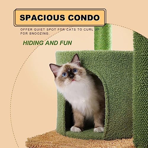 Cactus Cat Tree (38" / Cactus Green)