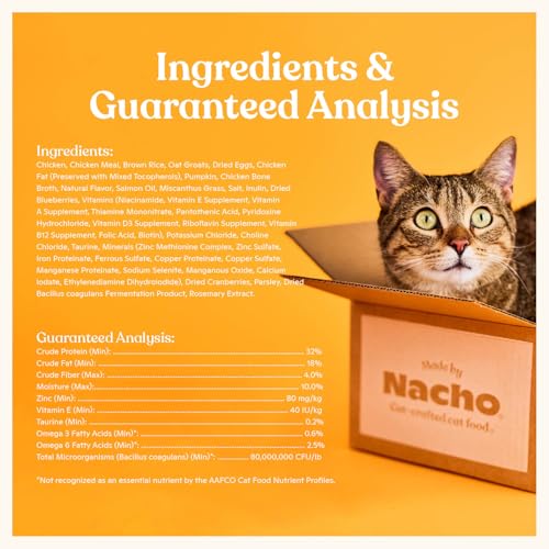 Dry Cat Kibble 4lb Bag (4 Pound (Pack of 1))