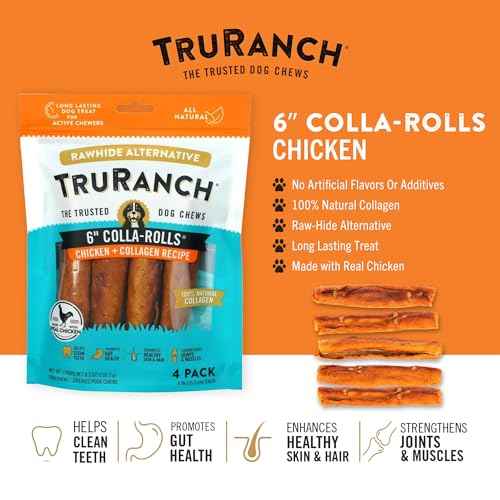 6" Collagen Rolls for Dogs