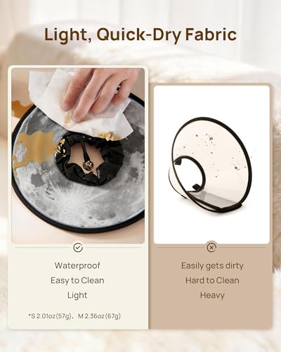 Soft Cat Cone Collar (Silent Moonlight / S)