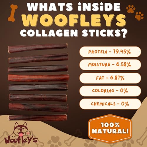 6 Inch Collagen Bully Sticks