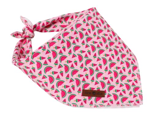 Summer Dog Bandana (Pink Watermelon / Small (Pack of 1))