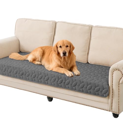 Pet Bed Cover Dog Bed Blanket for Sofa and Furniture Waterproof New Pattern Design (30x70 Inch (Pack of 1) / Darkgrey)