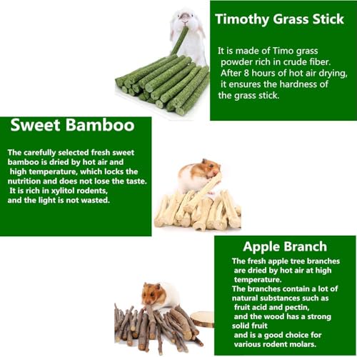 600g Guinea Pig and Rabbit Chew Toys (600g)