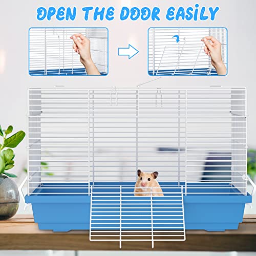 Hamster cage for Hamsters (Medium / Blue)