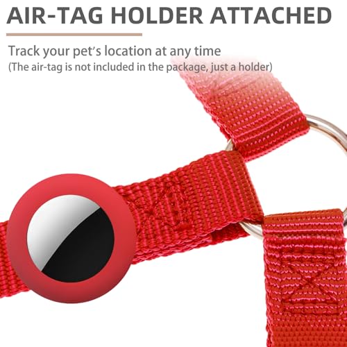 No Pull Dog Harness Medium Sized Step (Red / Medium)