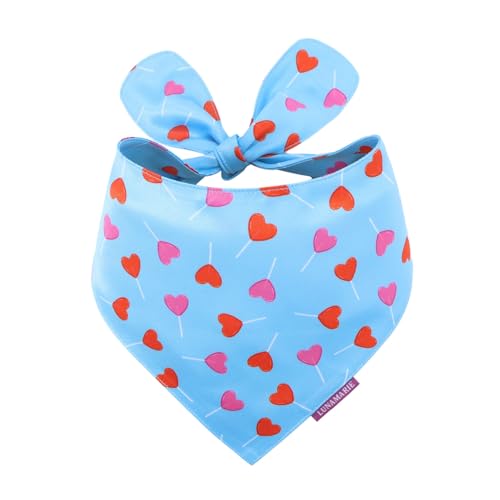 Luxury Pet Birthday Bandanas (LoviePop / X-Small)