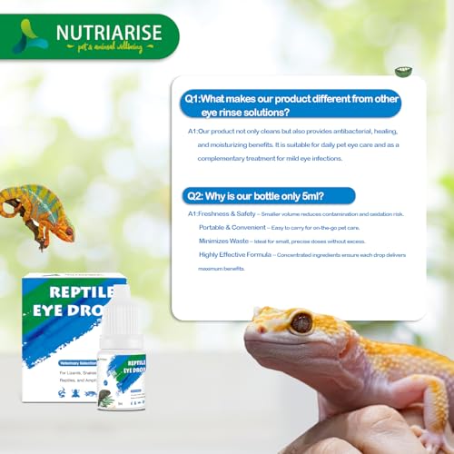 Reptile Eye Drops with Manuka Honey (5ml)